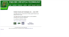 Desktop Screenshot of finelinecircuits.com